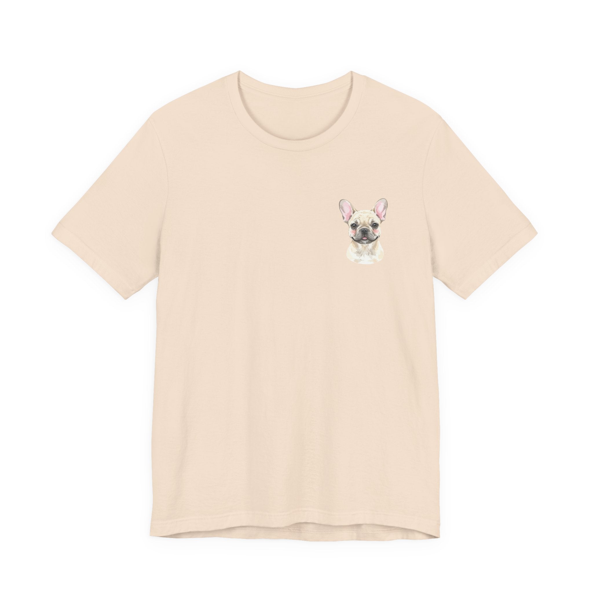 French Bulldog Chest Portrait Tee - Cute Dog Lover T-Shirt