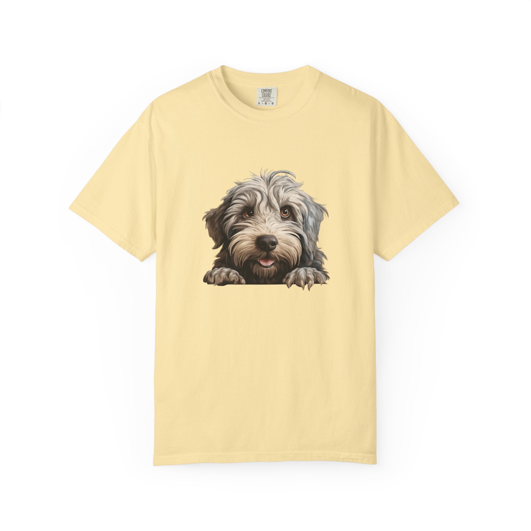 Cute Puppy Face T-Shirt — Bergamasco Dog Lover Tee