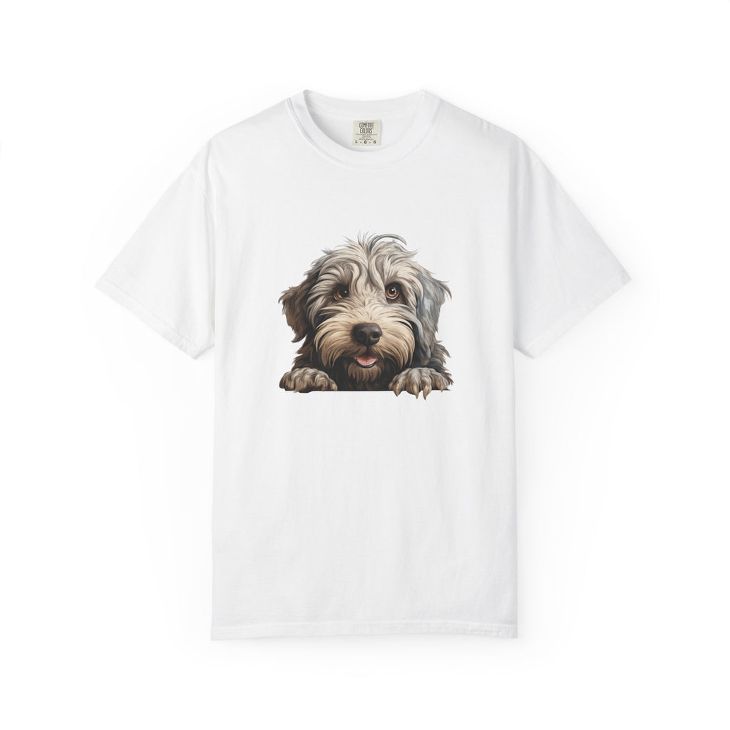 Cute Puppy Face T-Shirt — Bergamasco Dog Lover Tee