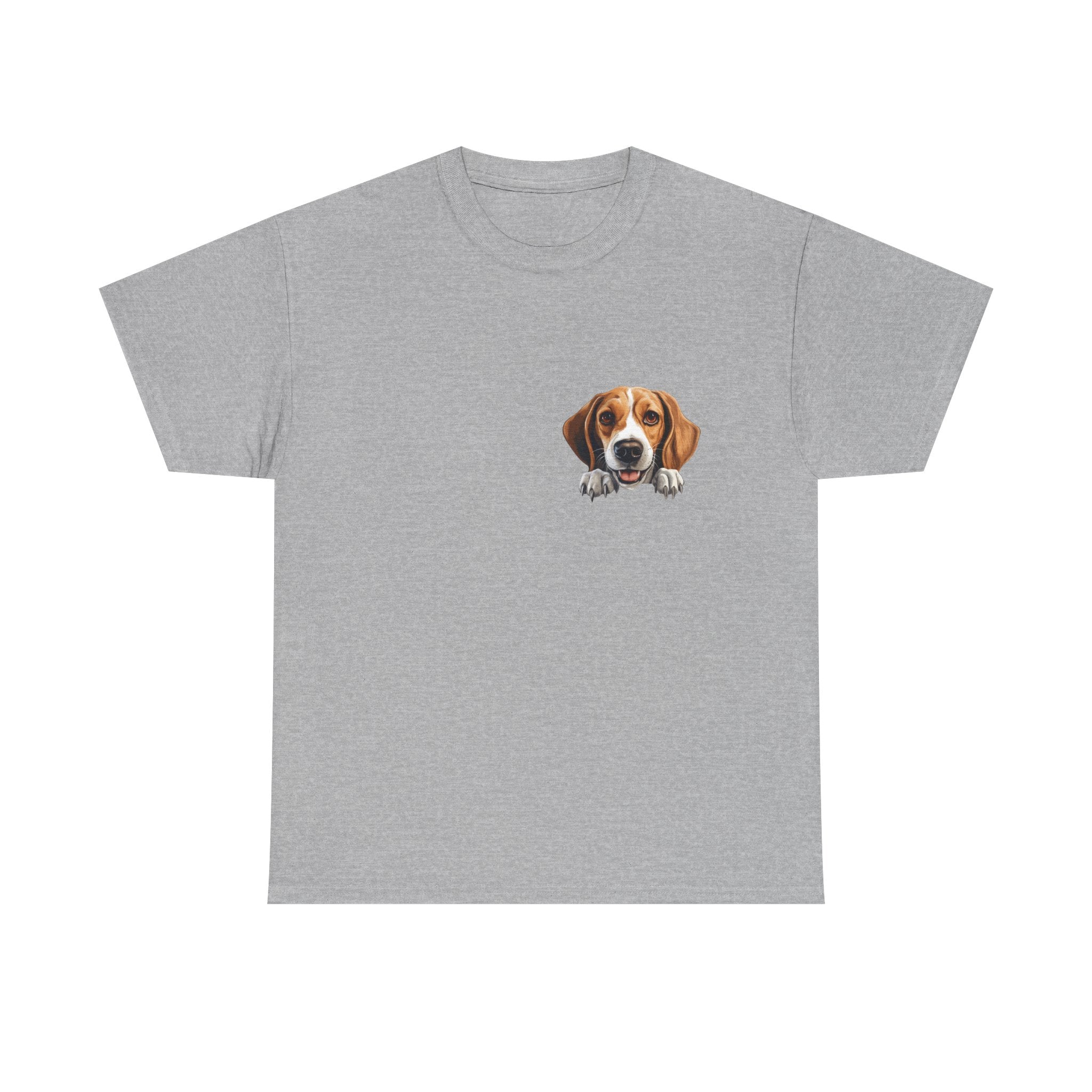 Beagle Peekaboo T‑Shirt — Cute Dog Lover Tee Ideal Gift for Dog Dad or Dog Mom