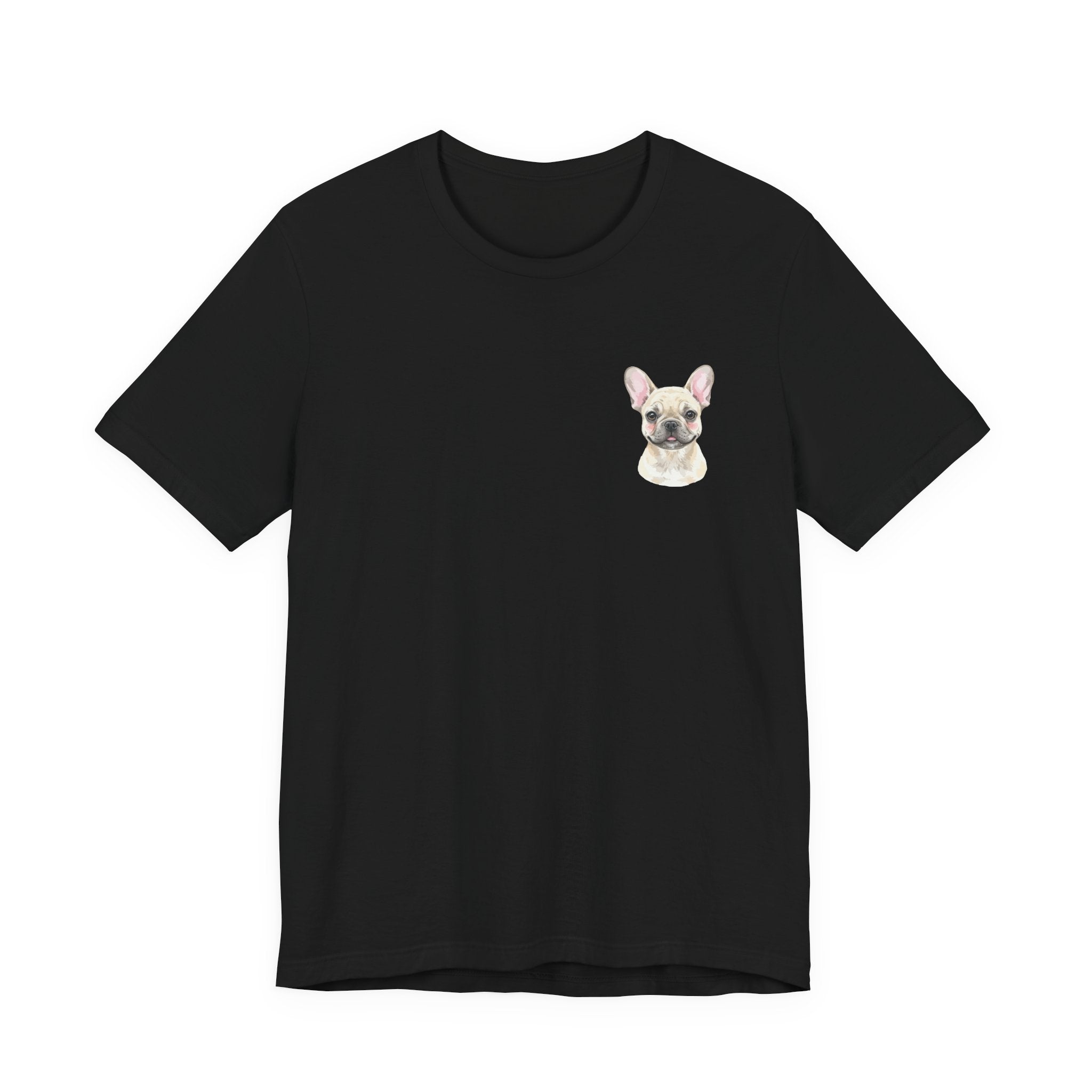 French Bulldog Chest Portrait Tee - Cute Dog Lover T-Shirt