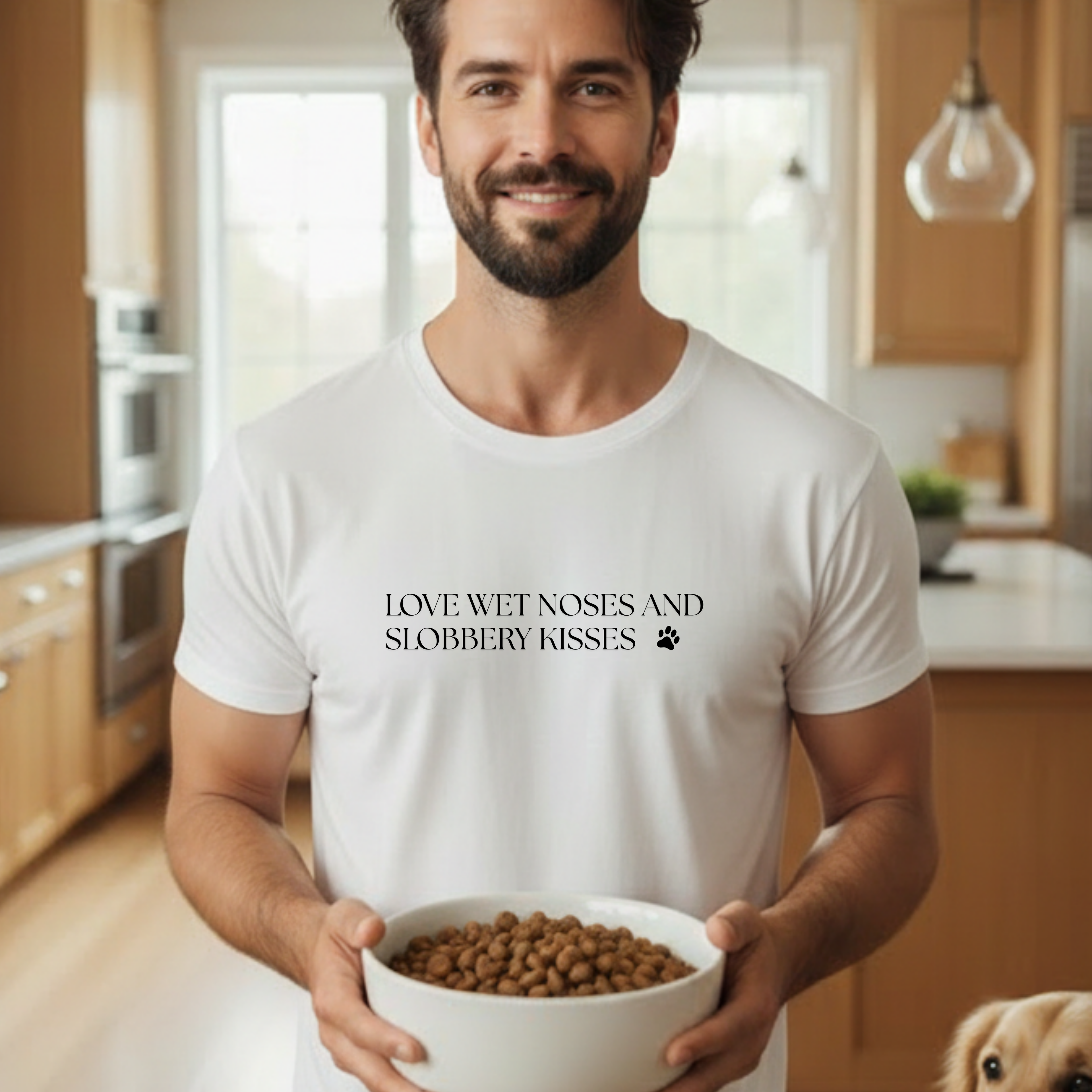 Love Wet Noses and Sloppy Kisses Dog T-Shirt