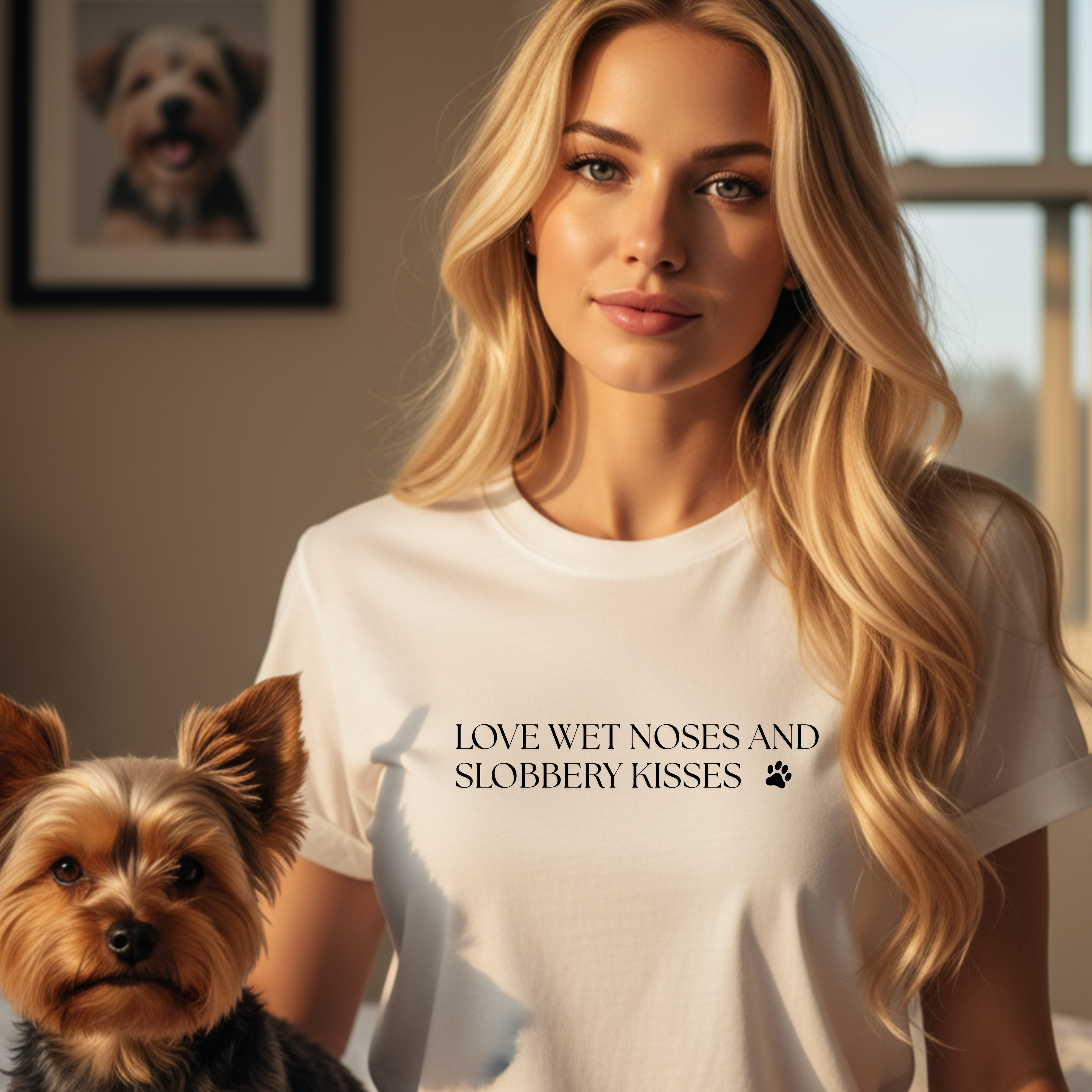 Love Wet Noses and Sloppy Kisses Dog T-Shirt