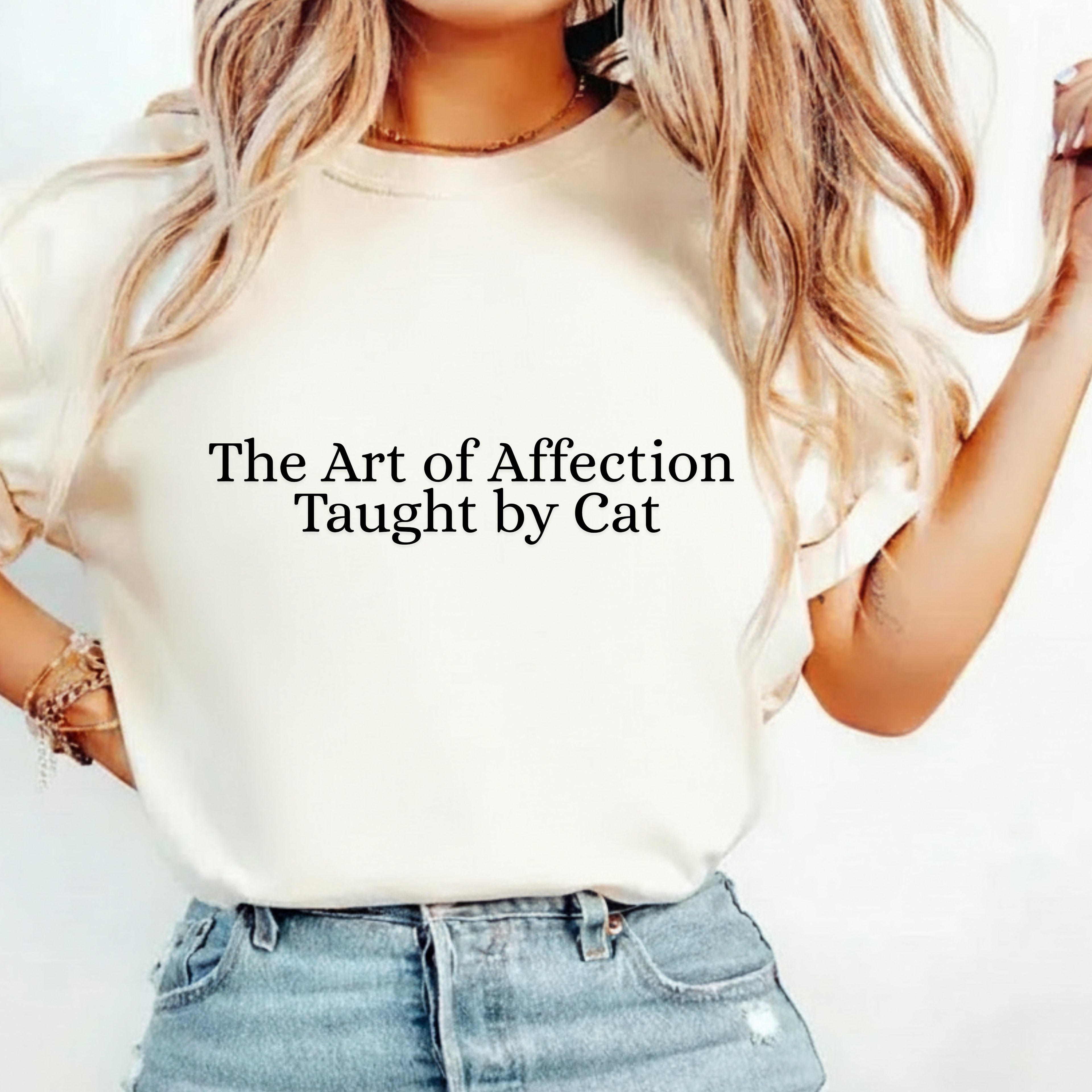Stylish and Comfortable: A Unique Cat T-Shirt Design for the Casual Pet Lover