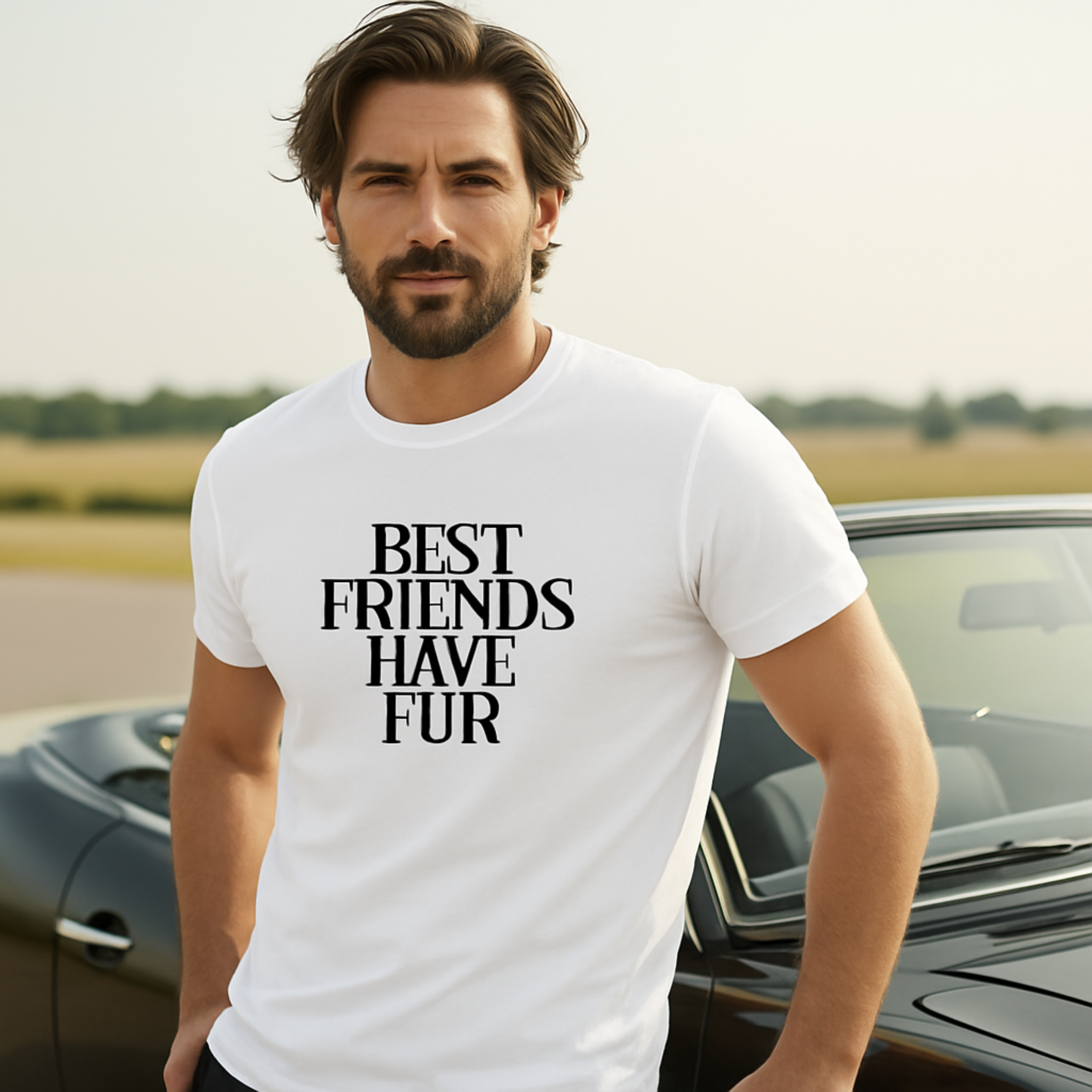 Best Friends Have Fur - Classic Garment-Dyed T-Shirt