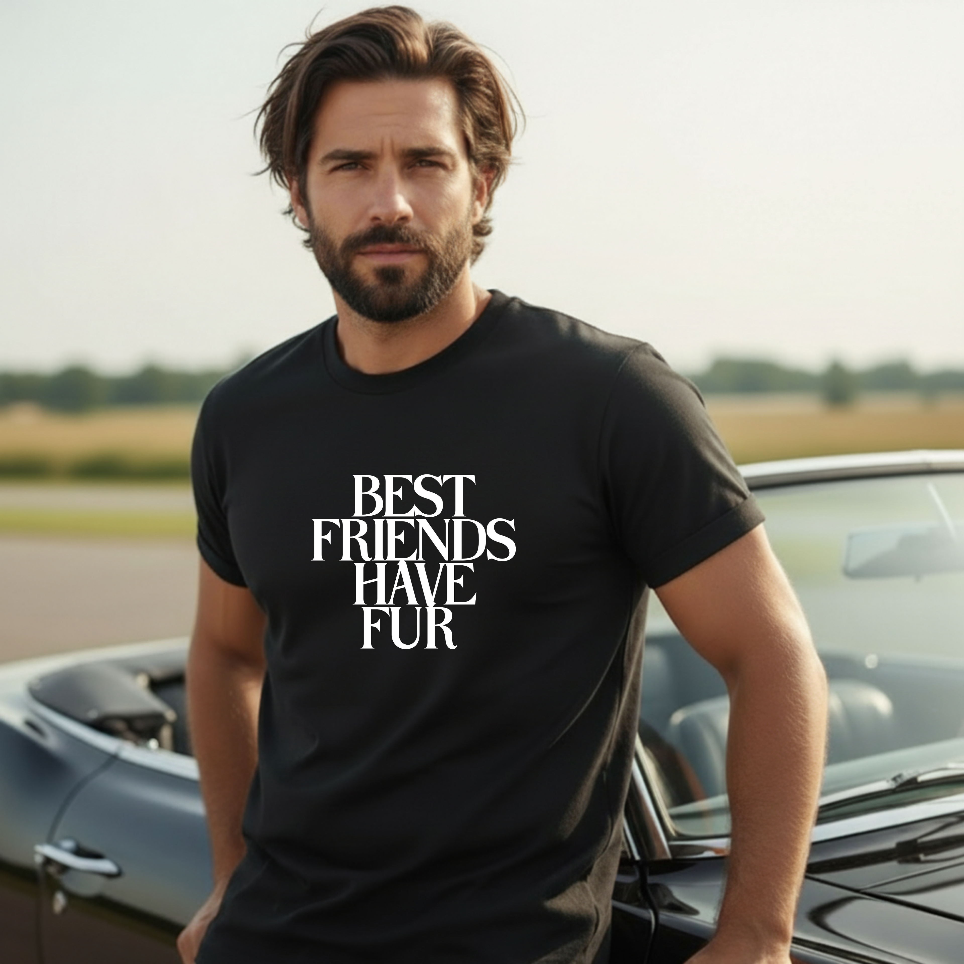 Best Friends Have Fur - Classic Garment-Dyed T-Shirt