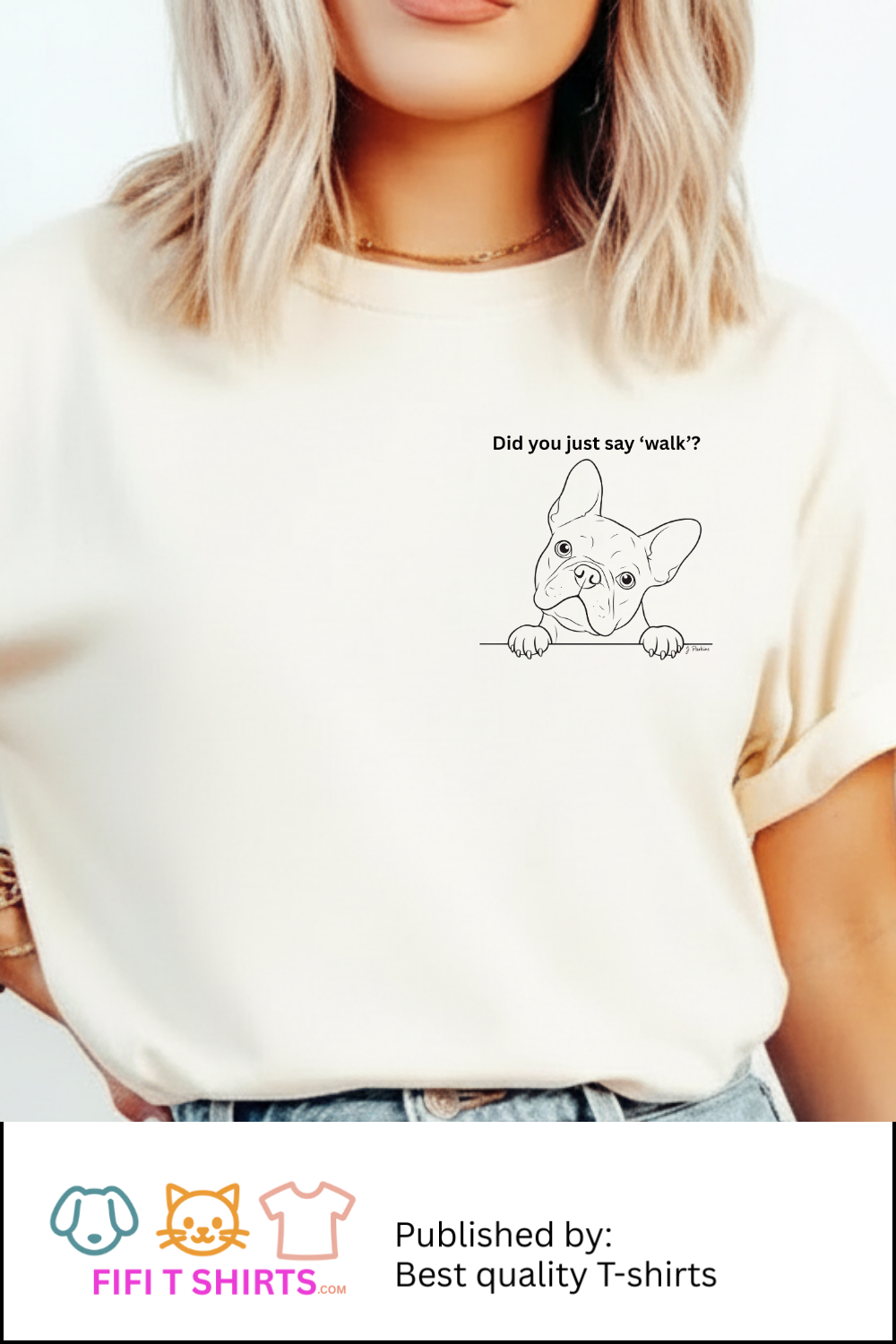 Cute Dog Lover Tee French Bulldog