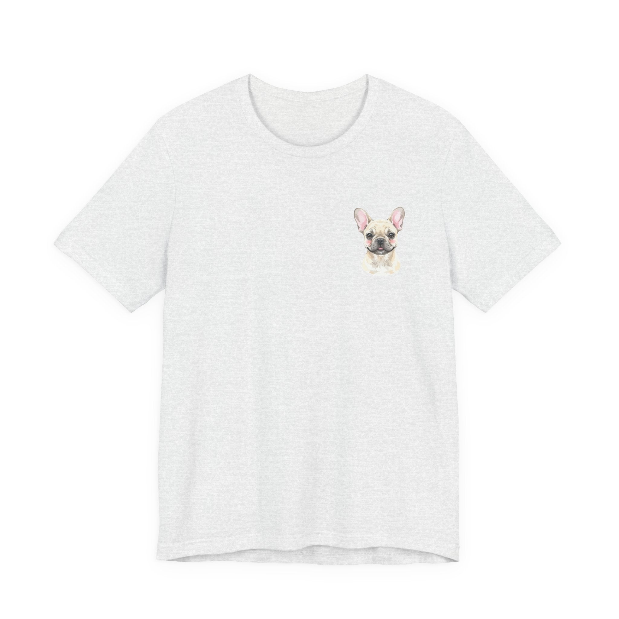 French Bulldog Chest Portrait Tee - Cute Dog Lover T-Shirt