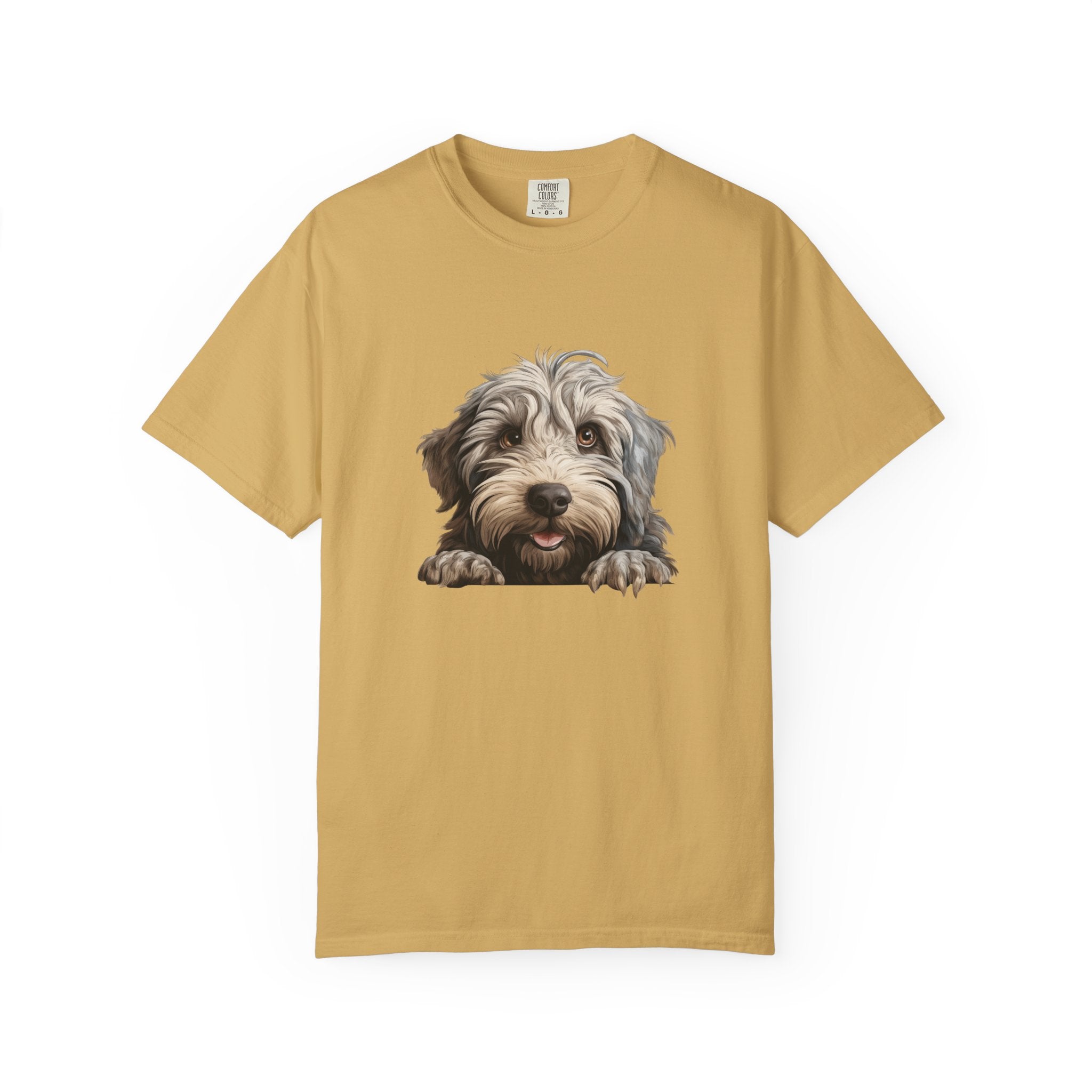 Cute Puppy Face T-Shirt — Bergamasco Dog Lover Tee