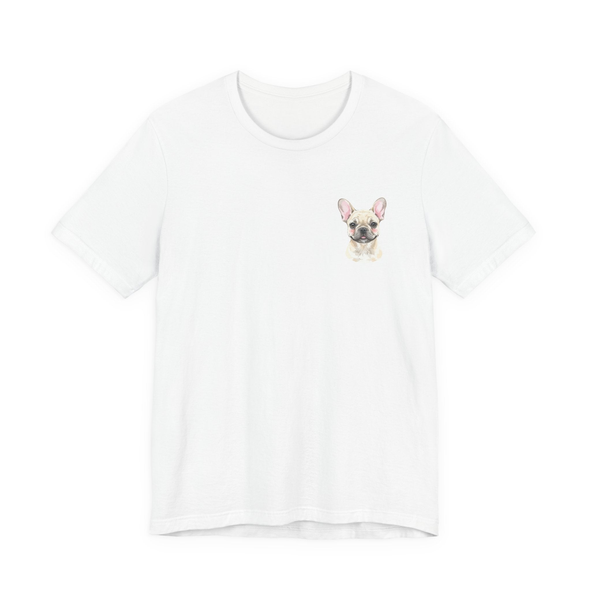 French Bulldog Chest Portrait Tee - Cute Dog Lover T-Shirt