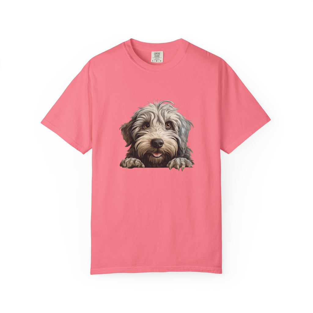 Cute Puppy Face T-Shirt — Bergamasco Dog Lover Tee