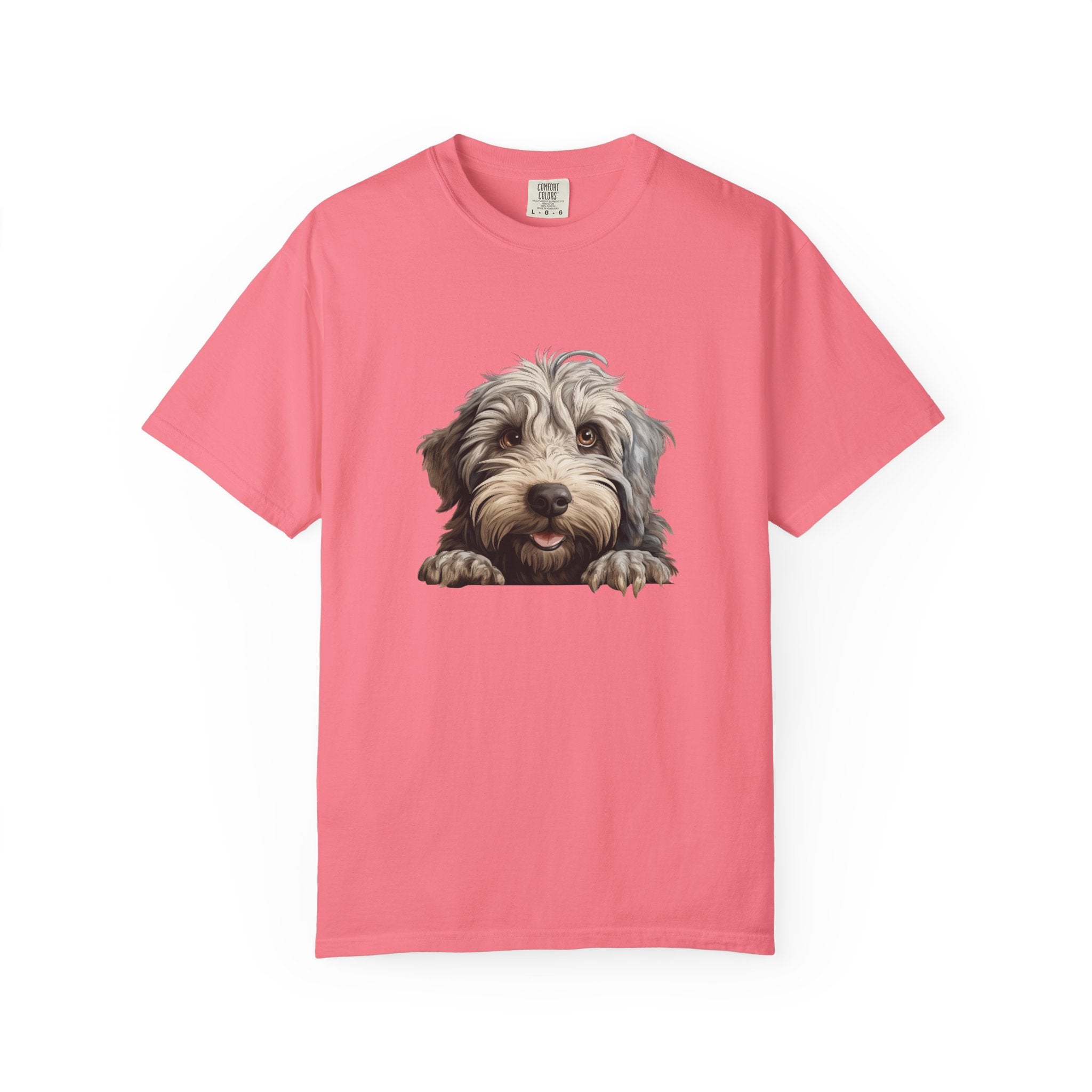 Cute Puppy Face T-Shirt — Bergamasco Dog Lover Tee