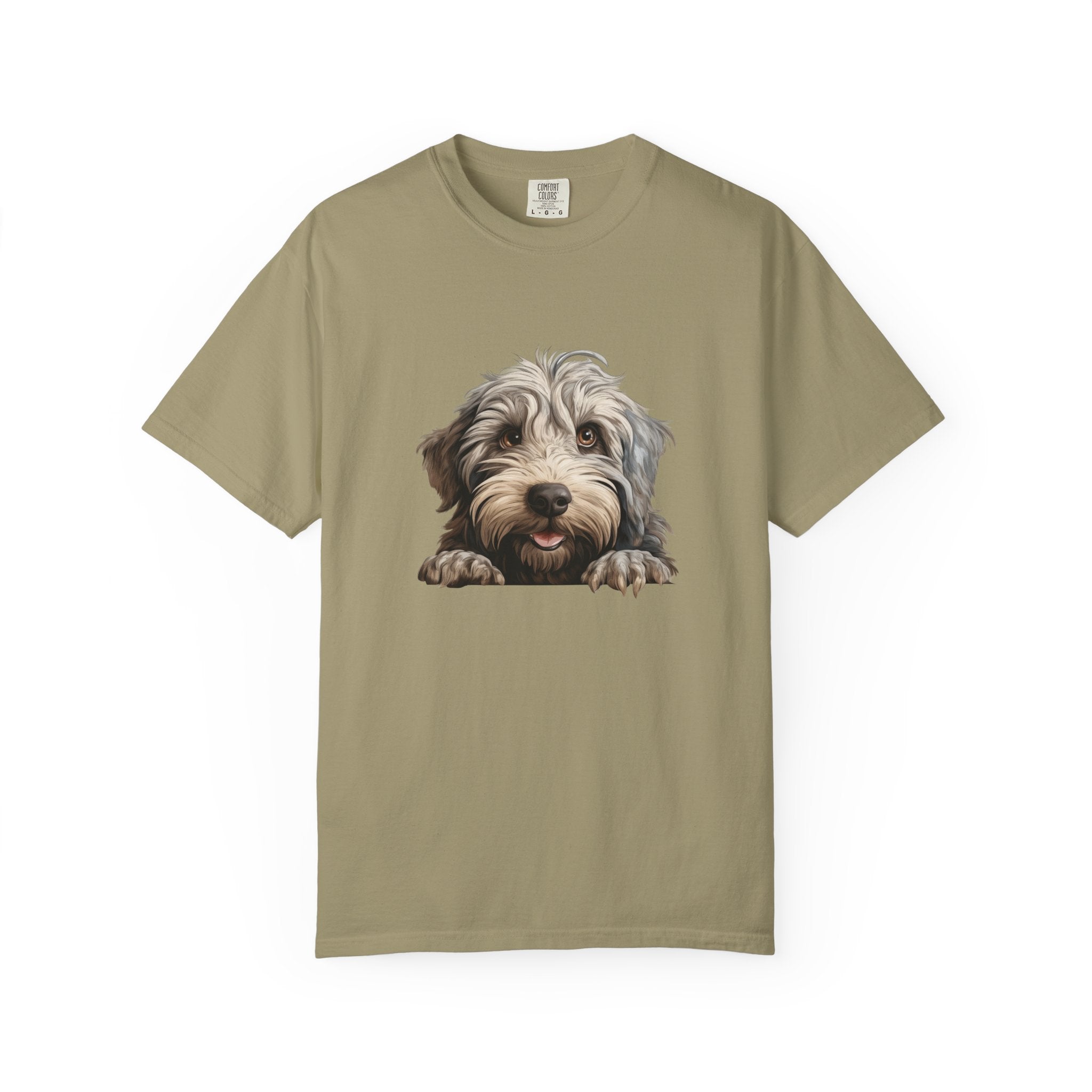 Cute Puppy Face T-Shirt — Bergamasco Dog Lover Tee