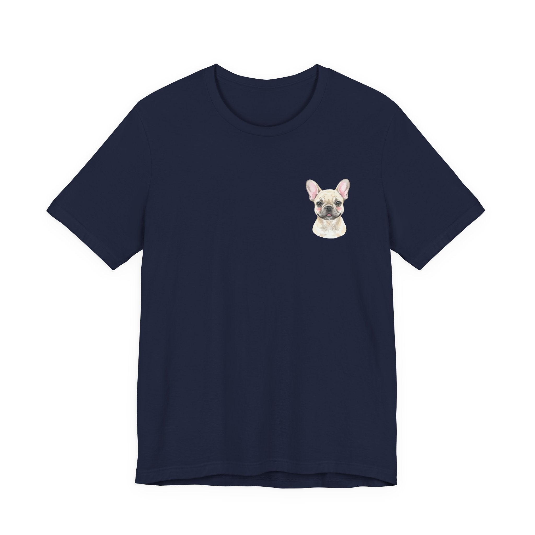 French Bulldog Chest Portrait Tee - Cute Dog Lover T-Shirt