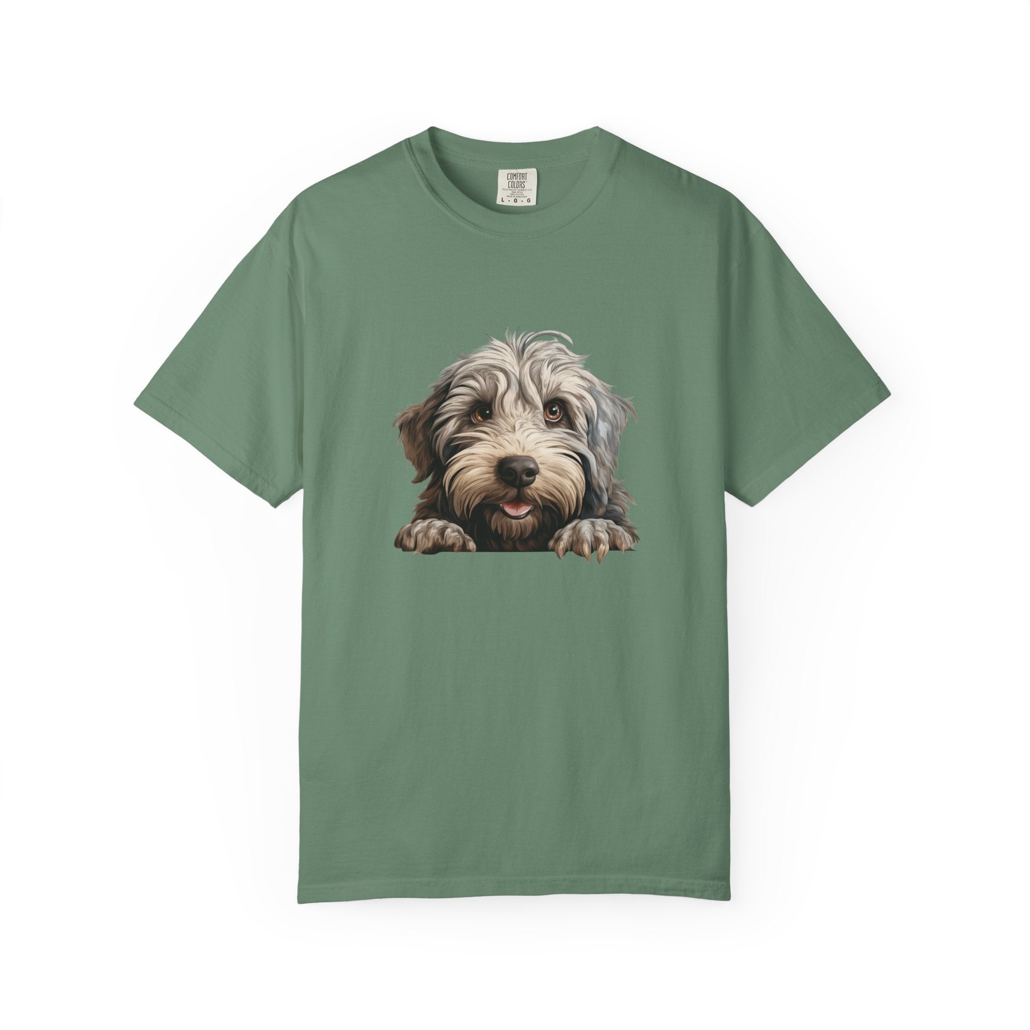 Cute Puppy Face T-Shirt — Bergamasco Dog Lover Tee