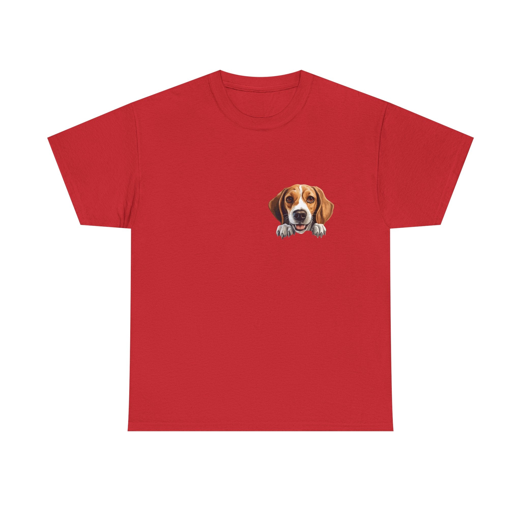 Beagle Peekaboo T‑Shirt — Cute Dog Lover Tee Ideal Gift for Dog Dad or Dog Mom
