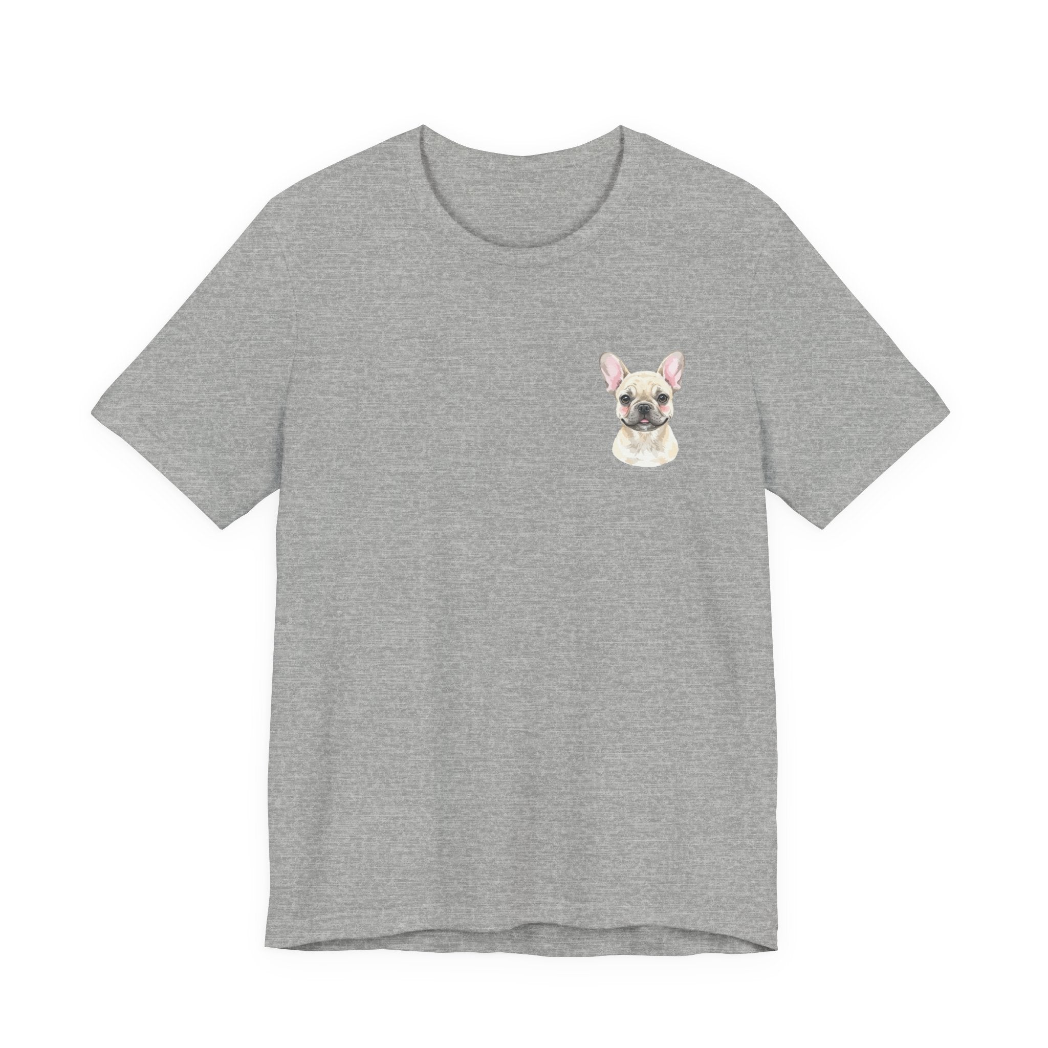 French Bulldog Chest Portrait Tee - Cute Dog Lover T-Shirt