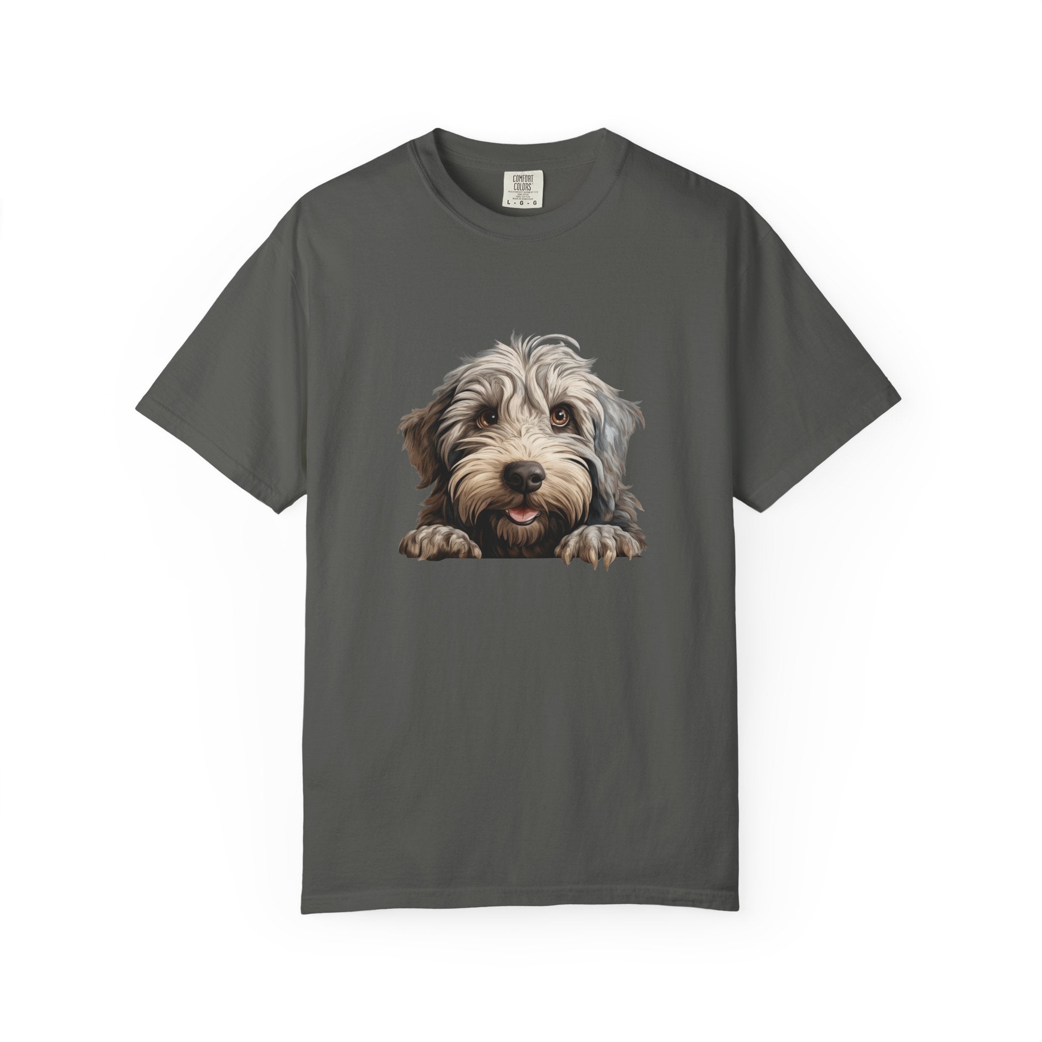 Cute Puppy Face T-Shirt — Bergamasco Dog Lover Tee