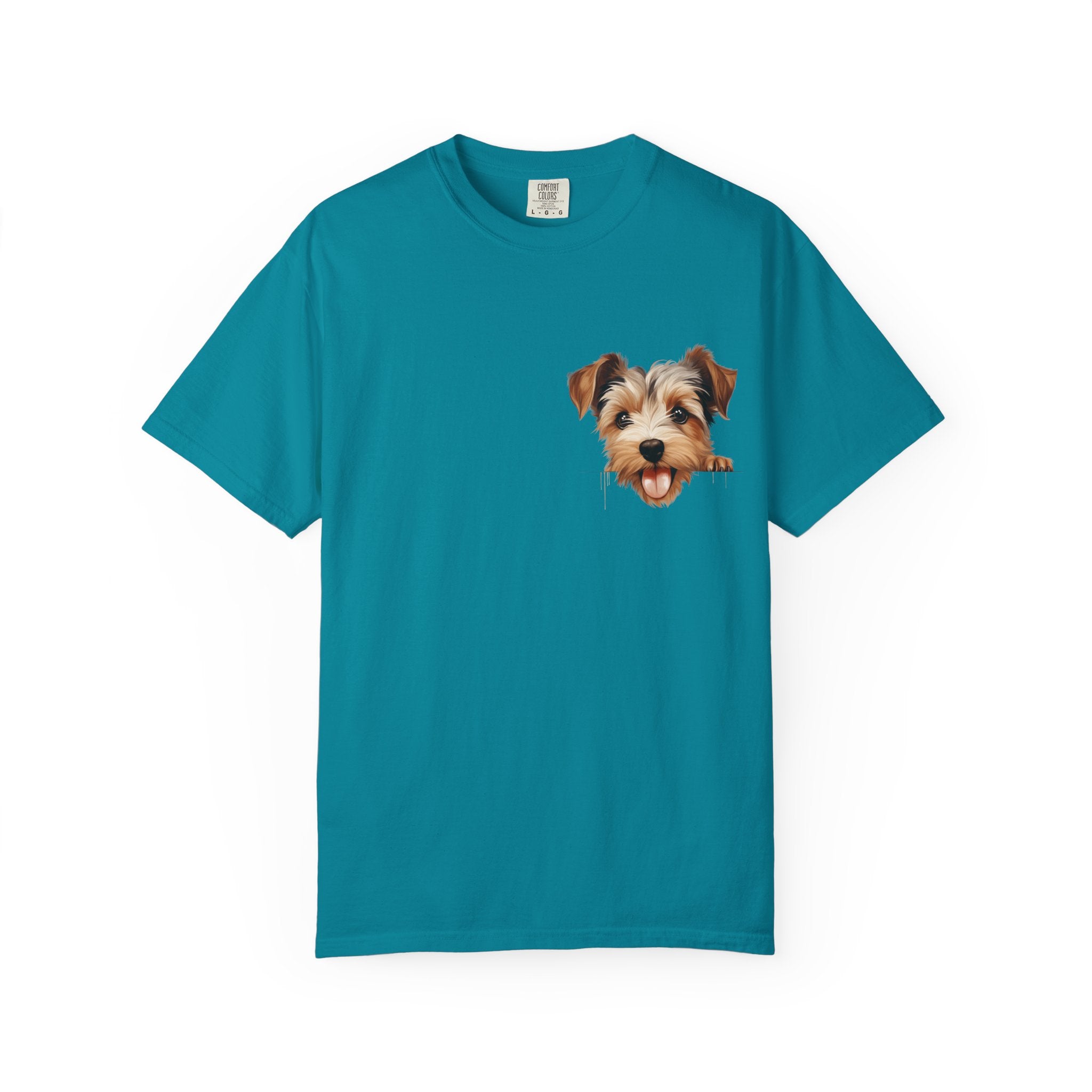 Terrier Sweet Face T-Shirt – Cute Small Dog Graphic Tee, Pet Lover Gift