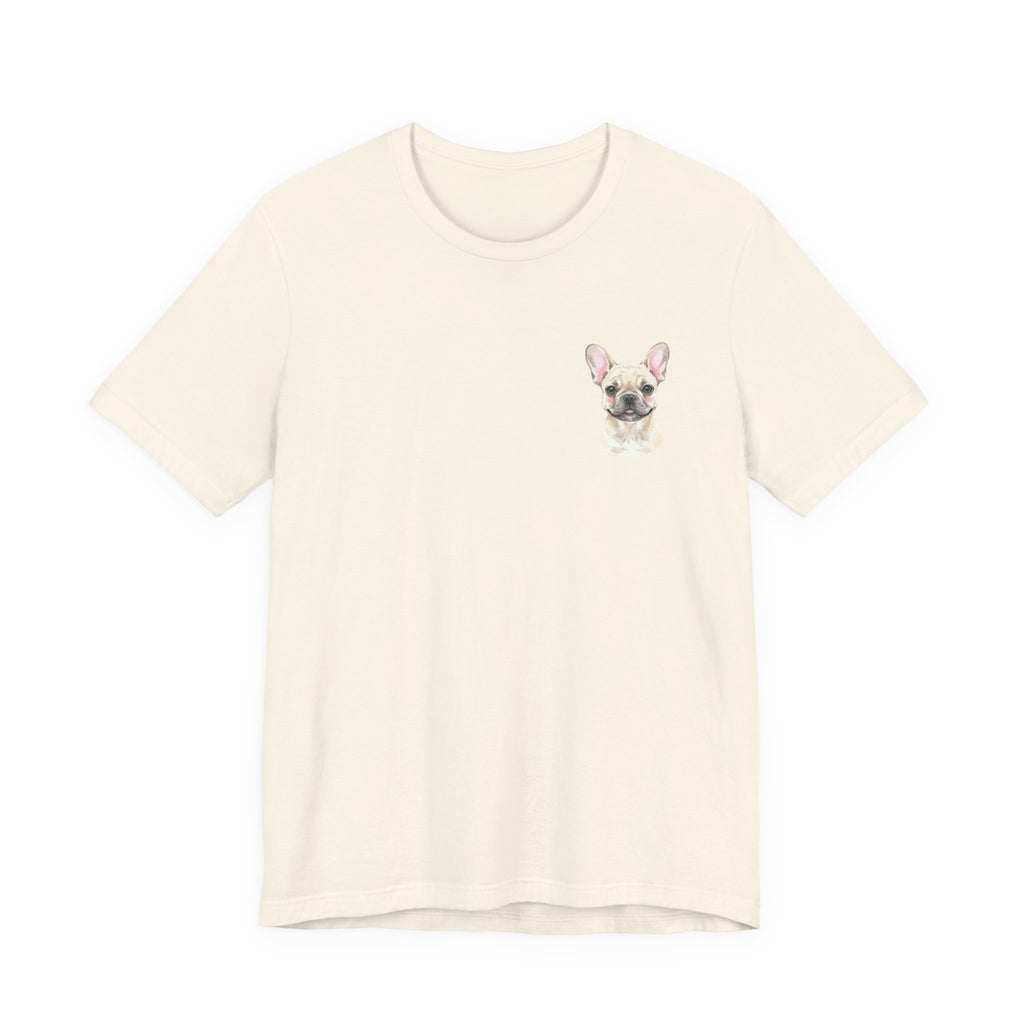 French Bulldog Chest Portrait Tee - Cute Dog Lover T-Shirt