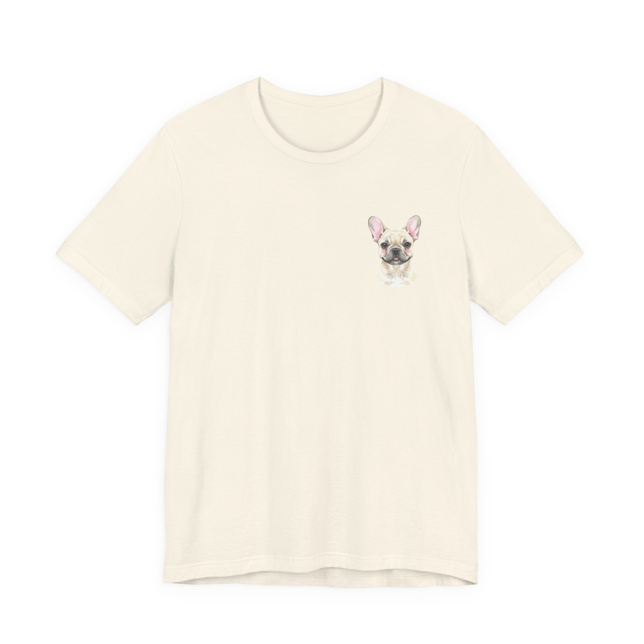 French Bulldog Chest Portrait Tee - Cute Dog Lover T-Shirt