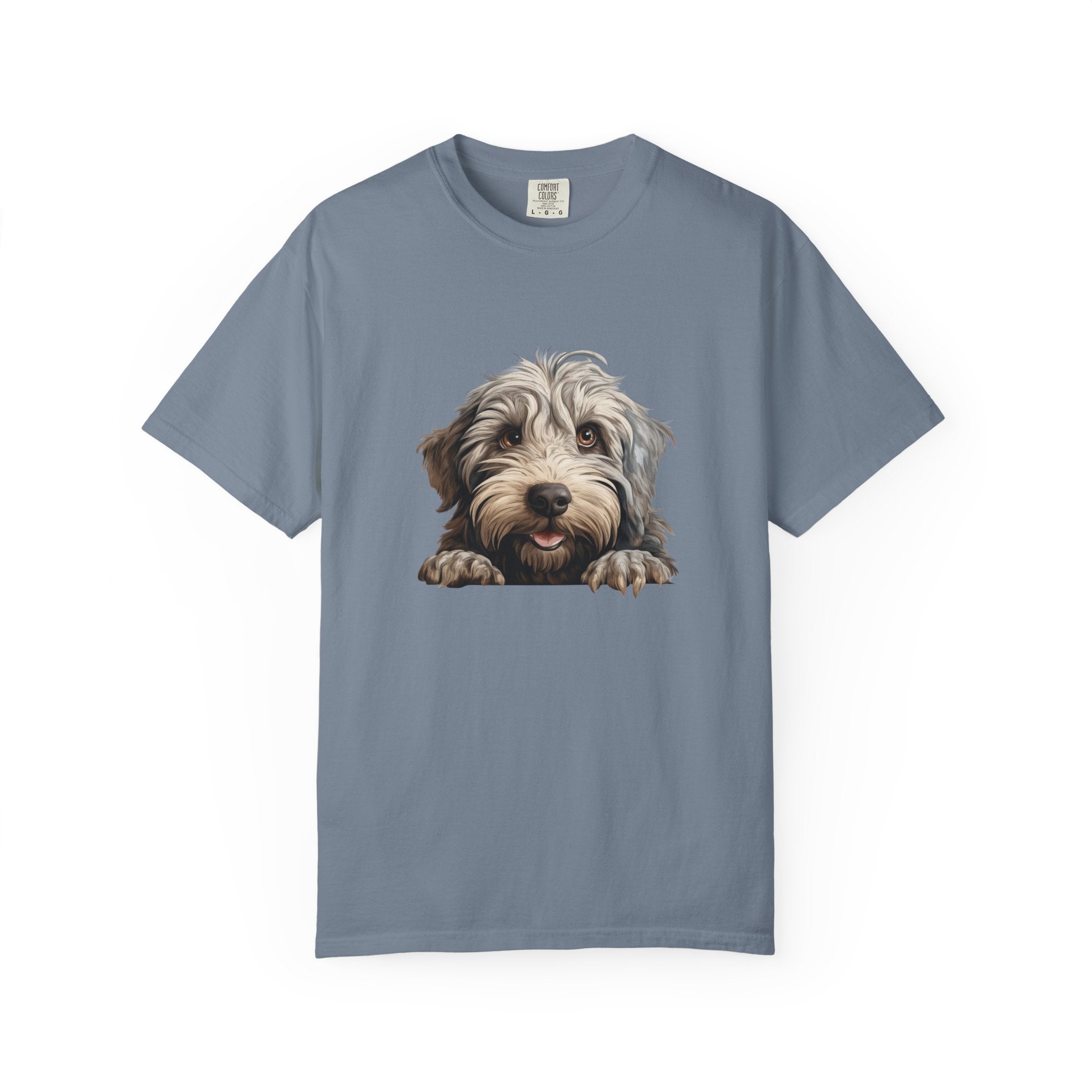 Cute Puppy Face T-Shirt — Bergamasco Dog Lover Tee